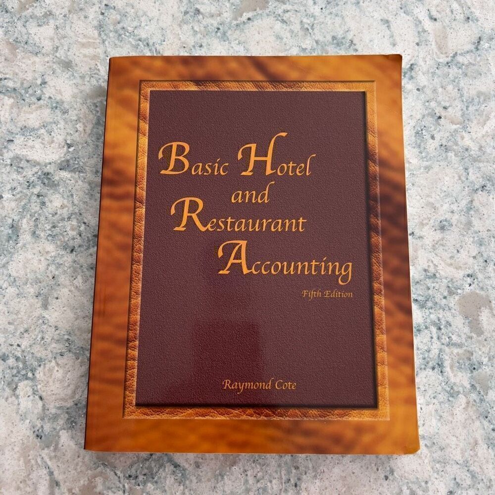 Basic Hotel and Restaurant Accounting fifth edition paperback